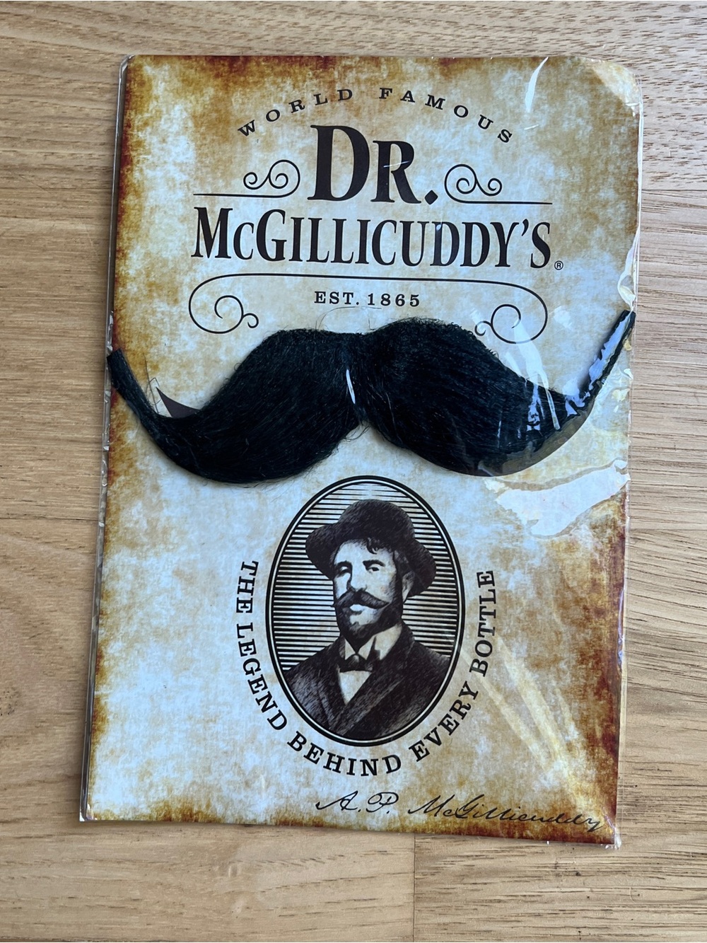 Dr. McGillicuddy's Novelty Mustache new in package